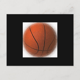 Basketball Ball Invitations