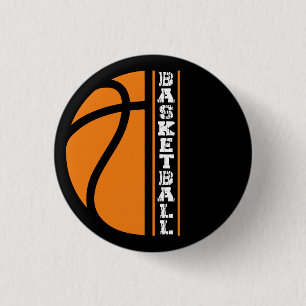Basketball - Ball is Life 3 Cm Round Badge