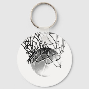 Basketball Ball Key Ring