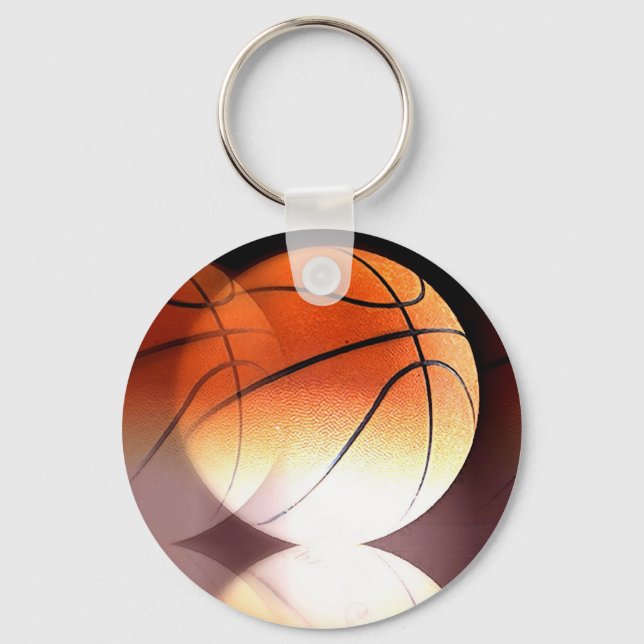 Basketball Ball Key Ring (Front)