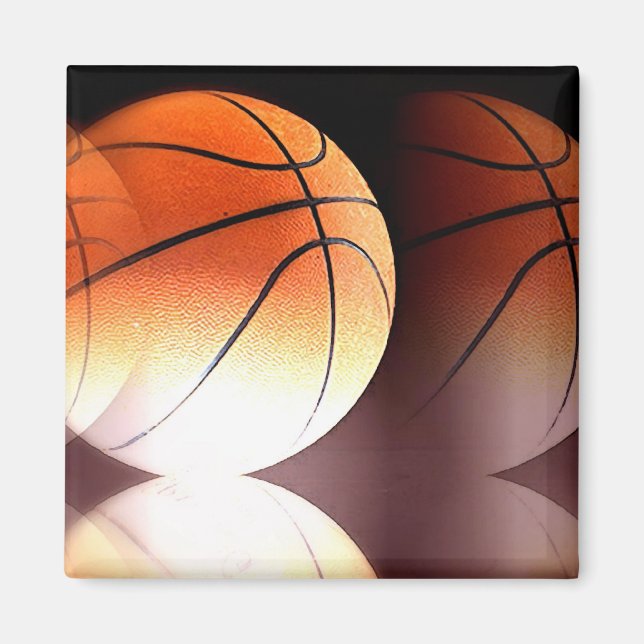 Basketball Ball Magnet (Front)