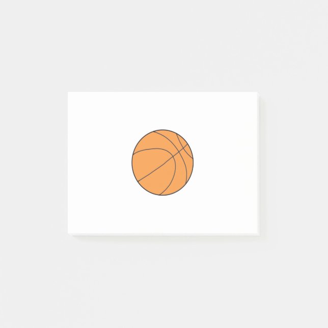 Basketball Ball Post-it Notes (Front)