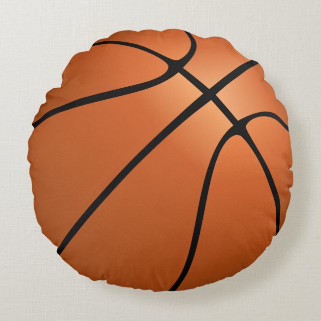 Basketball (ball) round cushion (Front)