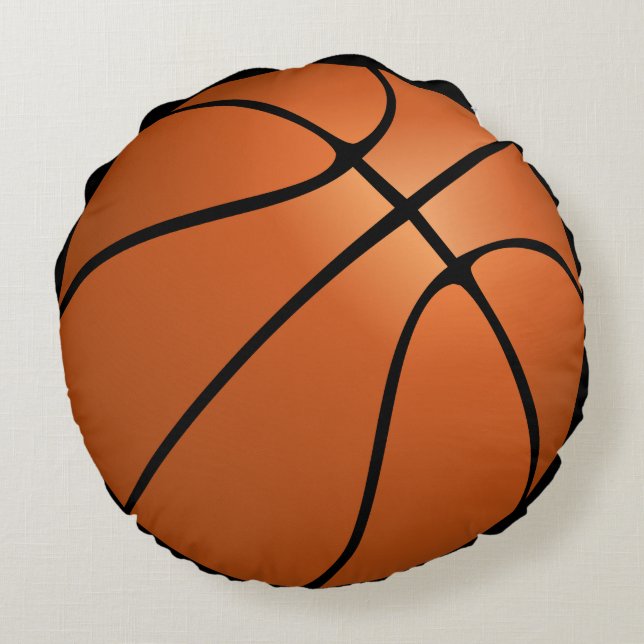 basketball ball round cushion (Back)