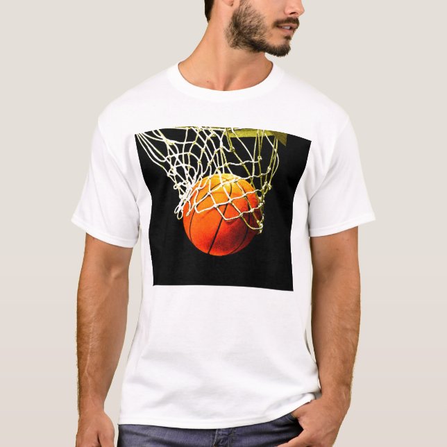 Basketball Ball T-Shirt (Front)