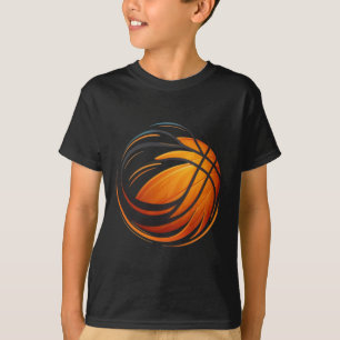 Basketball Ball With Lines T-Shirt