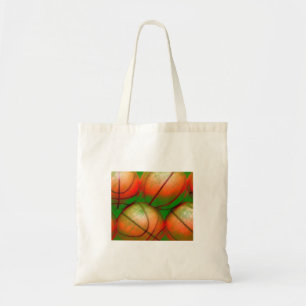 Basketball Balls Tote Bag