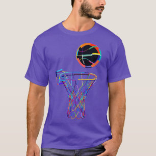 Basketball   Basketball Colourful  T-Shirt