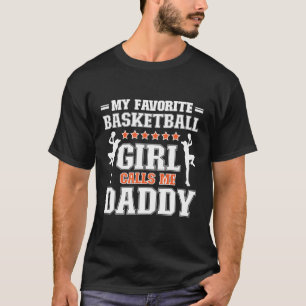 Basketball Basketball Dad Of A Basketball Player F T-Shirt