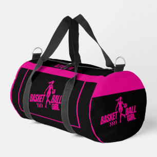 Basketball, Basketball Player Girl, Team, Gift  Duffle Bag