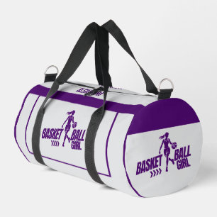 Basketball, Basketball Player Girl, Team, Gift   Duffle Bag