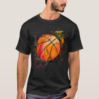 Basketball - Bball - Basket Ball - Basketball Abst T-Shirt