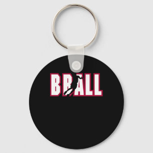 Basketball Bball  Key Ring