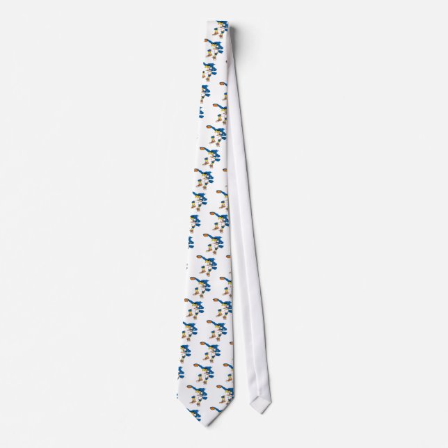 Basketball-Bird Tie (Front)