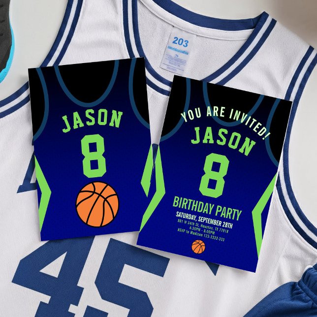 Basketball Birthday Invitation  (Creator Uploaded)