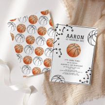 Basketball Birthday Party