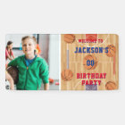 Basketball Birthday Party Photo