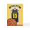 Basketball Black Yellow Jersey Birthday