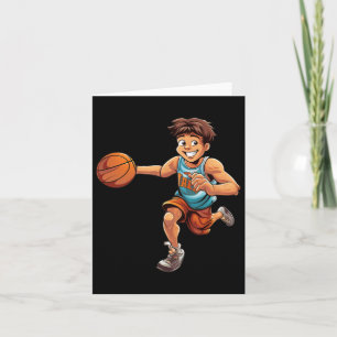 Basketball Boy  Card