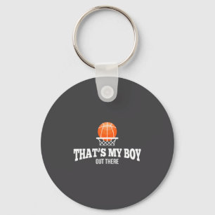 Basketball Boy For Mom Dad Grandma Grandpa Key Ring