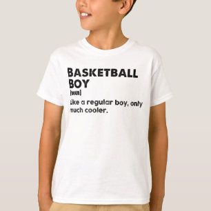 Basketball Boy Funny Dictionary Definition Boys T-Shirt