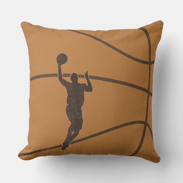 Basketball Boy Pillow (Front)