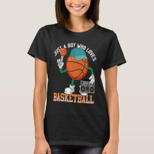 Basketball  Boys Men Team Fan Player Coach T-Shirt