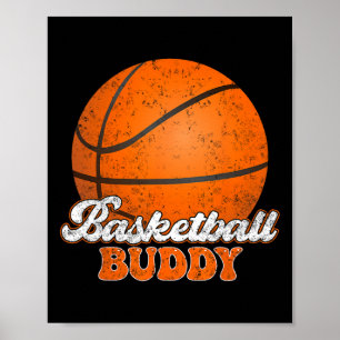 Basketball Buddy Family Matching For Men Women Poster