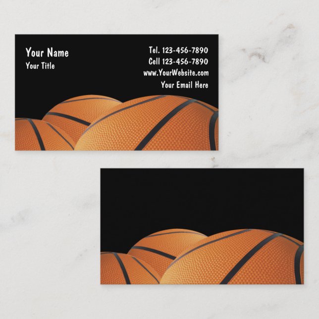 Basketball Business Card (Front/Back)