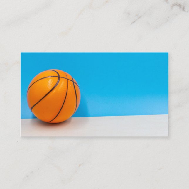 Basketball   business card (Front)