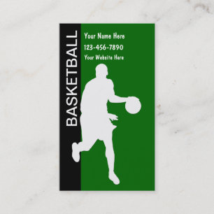 Basketball Business Cards