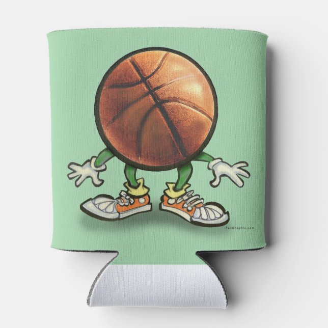 Basketball Can Cooler (Back)