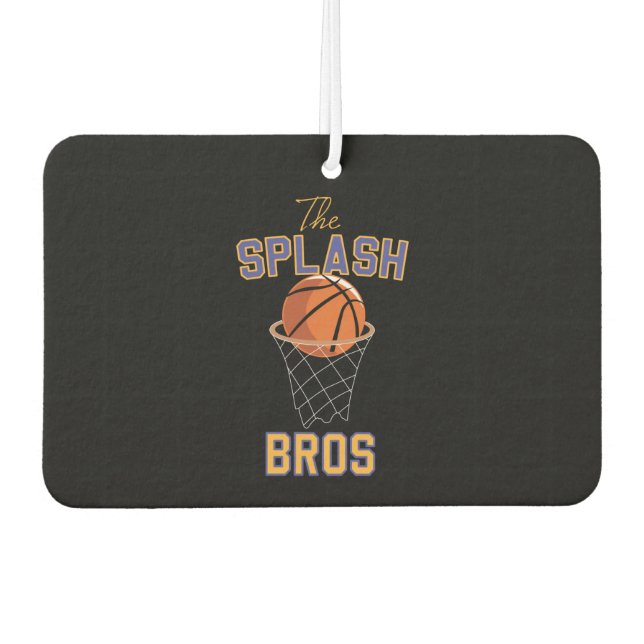 Basketball Car Air Freshener (Front)