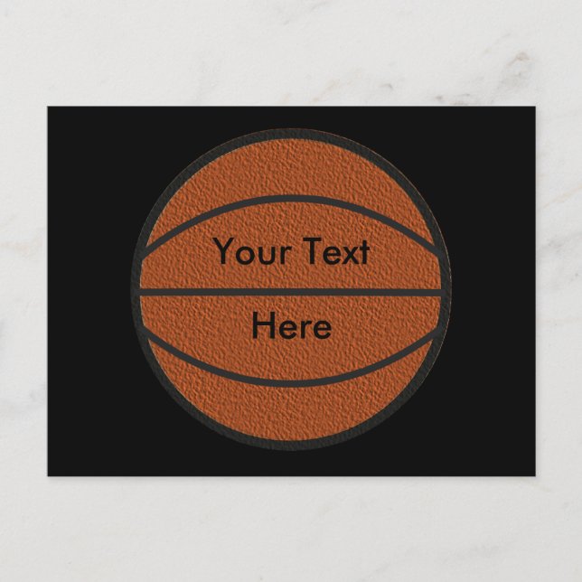 Basketball Card (Front)