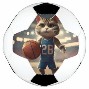 Basketball Cat, Soccer Ball