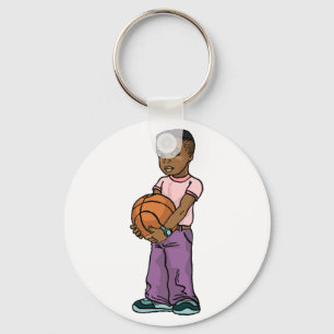 Basketball Catch Key Ring