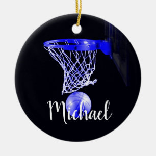 Basketball Ceramic Tree Decoration