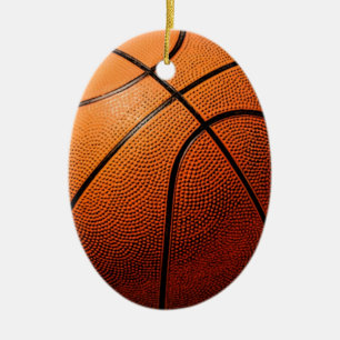 Basketball Ceramic Tree Decoration