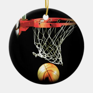 Basketball Ceramic Tree Decoration