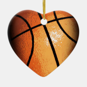 Basketball Ceramic Tree Decoration