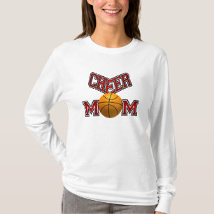 Basketball Cheer Mum T-Shirt