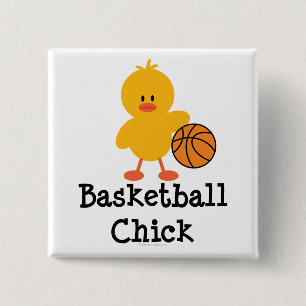 Basketball Chick Button