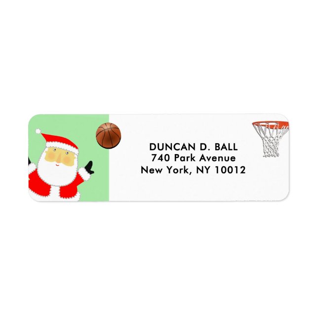 Basketball Christmas (Front)