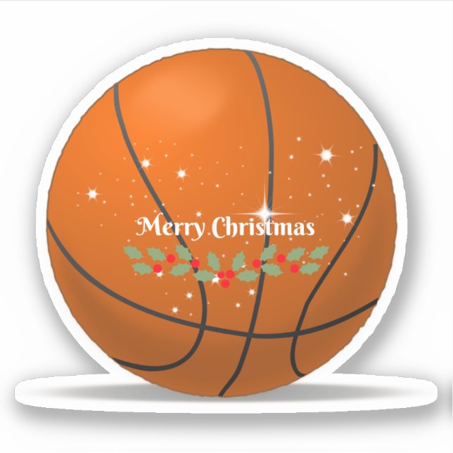 Basketball Christmas greetings (Front)