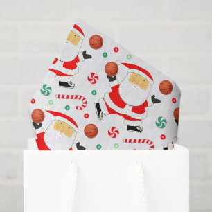 Basketball Christmas Holiday Gift Tissue Paper