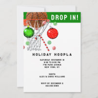 Basketball Christmas Holiday Party