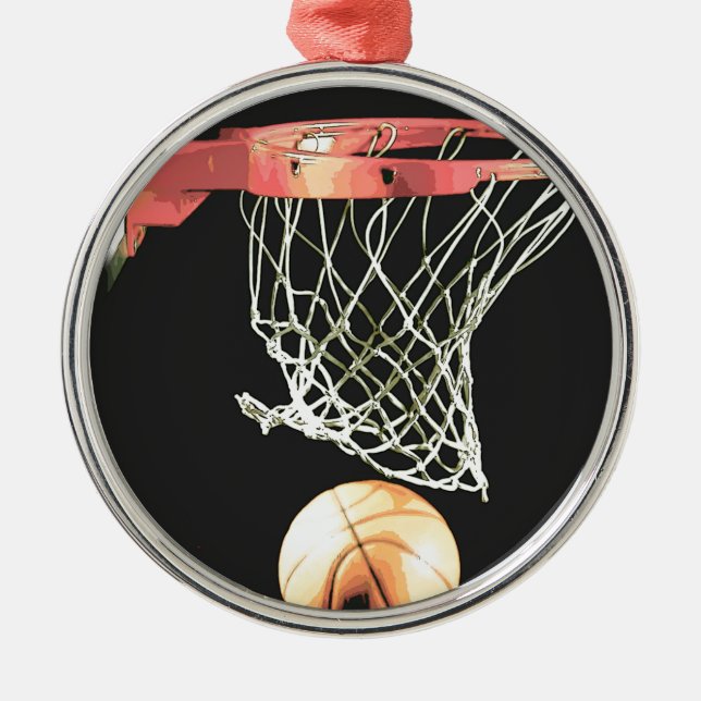Basketball Christmas Ornaments (Front)