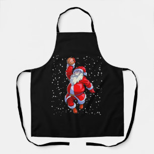 Basketball Christmas Shirt Men Boys Basketball San Apron