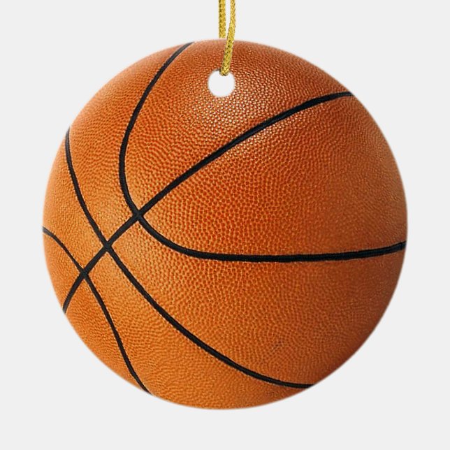 Basketball Christmas Tree Ornament (Front)