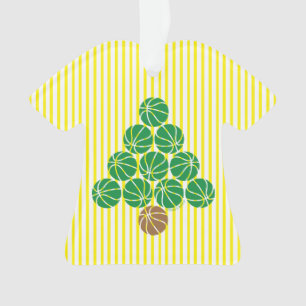 Basketball Christmas Tree  Ornament